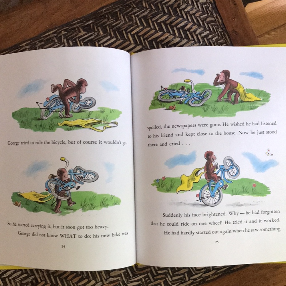 Curious George hardcover - Picture 5 of 5